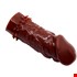 Bao cao su đôn dên nhiều gai màu nâu 5inch